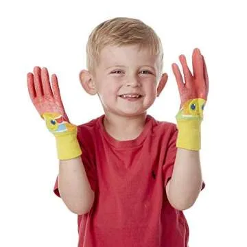 Giddy Buggy Gardening Gloves for Kids - Easy Grip & Durable
