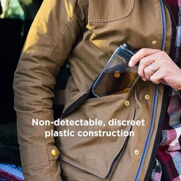 Houdini Discreet Flask 7.25 oz - Leak-Free & Stylish