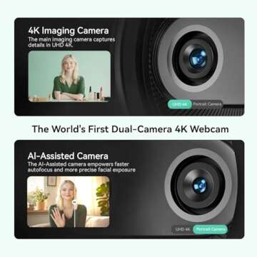 EMEET Piko 4K Webcam: Dual-Camera Streaming Innovation