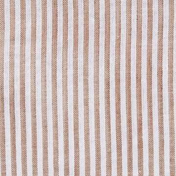 Jacob Alexander Men's Seersucker Striped Pattern Pre-tied Clip-On Bow Tie - Beige