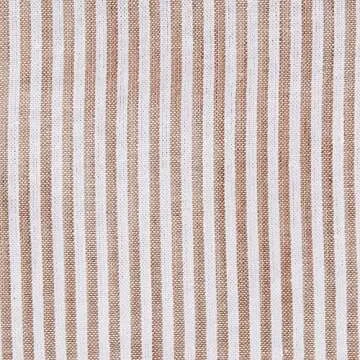 Jacob Alexander Men's Seersucker Striped Pattern Pre-tied Clip-On Bow Tie - Beige