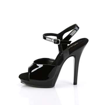 Fabulicious Women's Lip-109 Ankle-Strap Sandal for Elegance