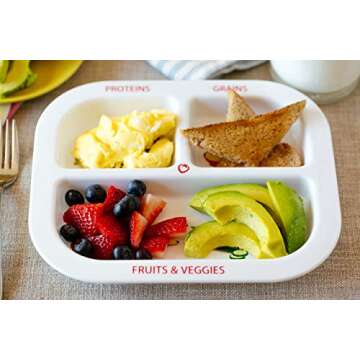 Health Beet MyPlate Portion Control Plate for Kids