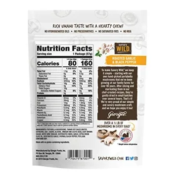 Giorgio Savory Vegan Portabella Mushroom Jerky 2oz