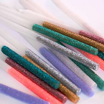 Meri Meri Glitter Dipped Birthday Candles for Cake