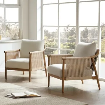 CHITA Braid Armchair, Modern Comfort for Any Room