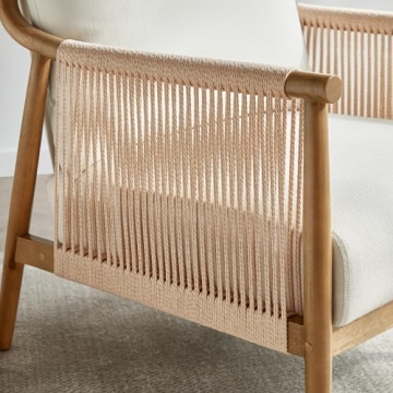 CHITA Braid Armchair, Modern Comfort for Any Room