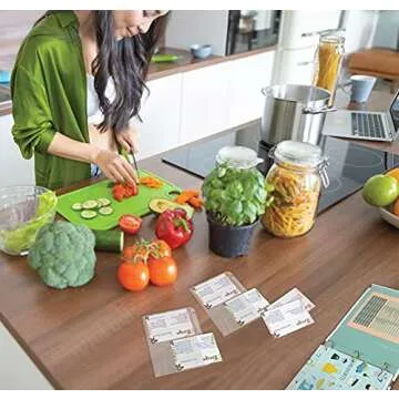Better Kitchen Products Recipe Card Page Protectors 100 Count