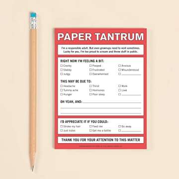 Knock Knock Paper Tantrum Nifty Note