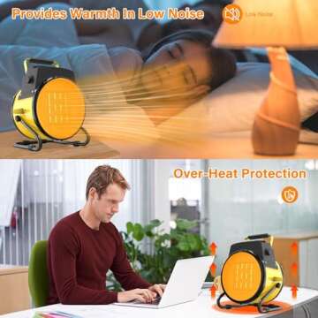 Karveden Outdoor Heater – Portable Electric Space Heater