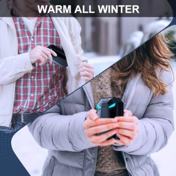 Hand Warmers 2 Pack with 3 Heat Settings for Winter Outdoor Activities