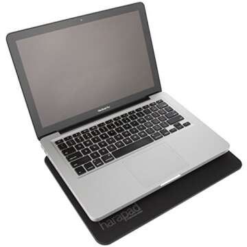 HARApad EMF Protection - Laptop Radiation & Heat Shield - Multiple Size and Finish Options Available