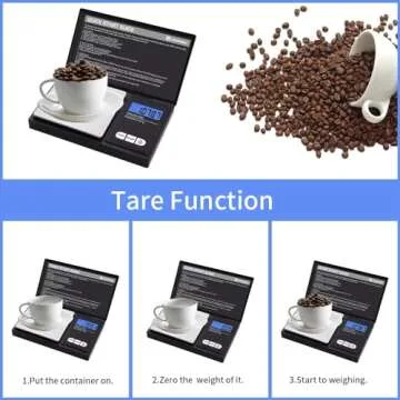UNIWEIGH Gram Scale,200 gx0.01 g(7.05 oz x 0.001 oz) Digital Pocket Scale,Electronic Smart Weigh Scale,Portable Small Jewelry Scale Grams and Ounces,Mini Scale with LCD Display,Tare