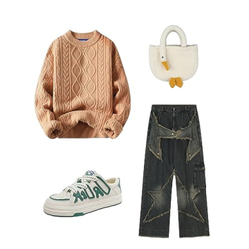 Aelfric Eden Oversized Vintage Knitted Sweater