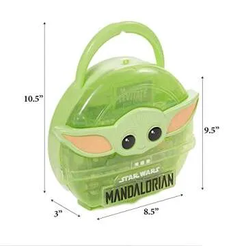 Star Wars Baby Yoda Coloring Set with Travel Case for Kids