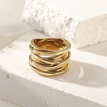 Jinbaoying Knot Cross Ring Enhancers for Women - Fashion Jewelry