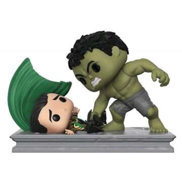 FUNKO POP! MOVIE MOMENTS: Hulk Smashing Loki