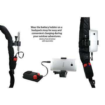 Action Mount Wearable Backpack Clip and Phone Holder Setup, Compatible with GoPro Cameras and iPhones