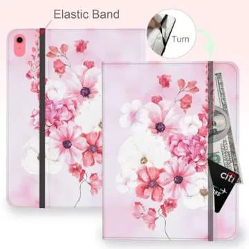 Feams iPad Case for 11th & 10th Gen with Pencil Holder