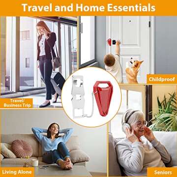 Portable Hotel Door Lock for Travelers Safety Essentials