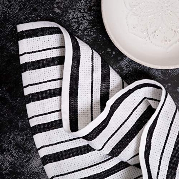 COTTON CRAFT Oversized Kitchen Towels 4-Pack 100% Cotton