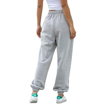 Stylish Basic Black White Sweatpants for Comfortable Wear