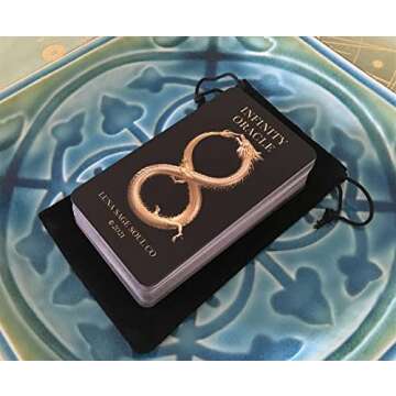 Infinity Oracle Deck - 80 Elegant Tarot Cards with Bag