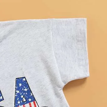 Twopumpkin Baby 4th of July Outfit for Boys & Girls