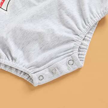 Twopumpkin Baby 4th of July Outfit for Boys & Girls