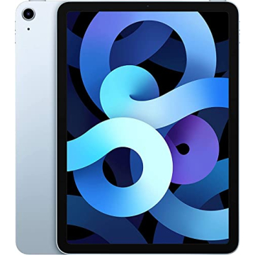Renewed 2020 Apple iPad Air 10.9-inch Wi-Fi 64GB Sky Blue