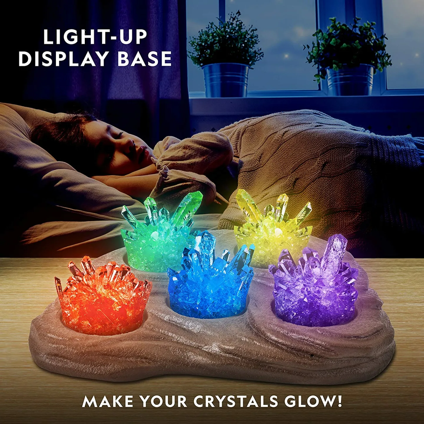 Crystal Growing Lab with Display for Kids