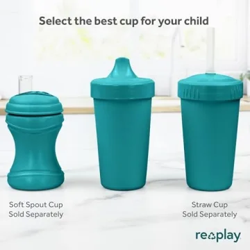Re-Play Spill Proof Sippy Cups for Toddlers Pack of 4