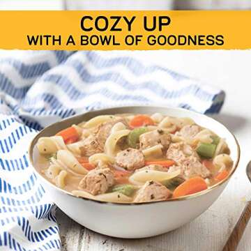 Gardein Plant-Based Chick'n Noodl' Soup, Vegan, 15 oz