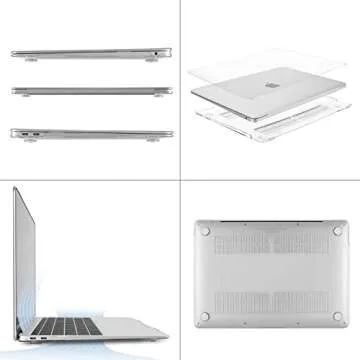 Stylish Protective Clear Case for MacBook Air 13 inch