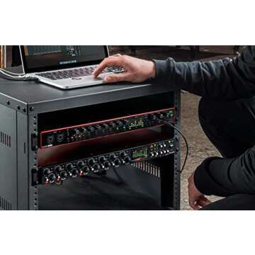 Focusrite Scarlett 18i20 Bundle with Gator Microphone Stand