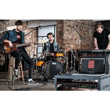 Focusrite Scarlett 18i20 Bundle with Gator Microphone Stand