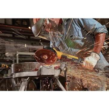 DEWALT Angle Grinder, RAT Tail, 7-Inch, 13-Amp (DWE43840CN)