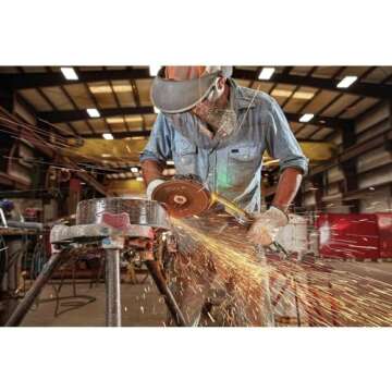 DEWALT Angle Grinder, RAT Tail, 7-Inch, 13-Amp (DWE43840CN)