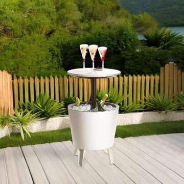 Keter Cool Bar Drink Table