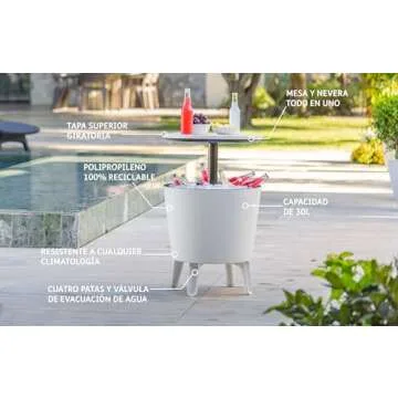 Keter Cool Bar Drink Table