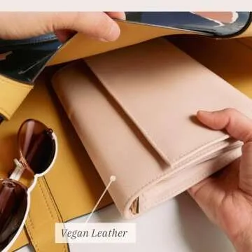 Personalized Initial Travel Jewelry Case - Monogram Custom Gifts For Women, Bridesmaid Proposal Gifts, Travel Jewelry Organizer, Customized Travel Jewelry Box, Birthday Gifts For Mom (No Monogram,