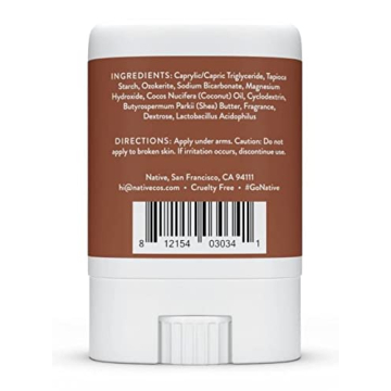 Native Coconut & Vanilla Deodorant Mini - Natural Freshness on Go