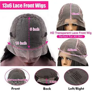 Rose Sister 13x6 Body Wave Lace Front Wig for Women