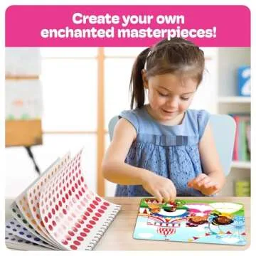 Dan&Darci Dot Sticker Art Kit for Kids 2-6 Years