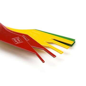 Steelman 8-Piece Brake Lining Thickness Gauge Set for Mechanics, Use with Disc and Drum Brake Pads, ...