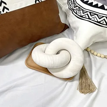 Handmade Wooden Ring - Chic Home Decor Statement Piece