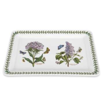 Portmeirion Elegant Floral Serving Tray - Versatile Fine Porcelain