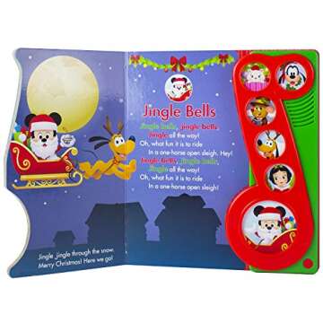 Mickey Mouse Christmas Sing-Along Book for Infants