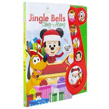 Mickey Mouse Christmas Sing-Along Book for Infants