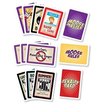 Moose Master - Laugh Until You Cry Fun - Your Cheeks Will Hurt from Smiling and Laughing so Hard - for Fun People Looking for A Hilarious Night in a Box